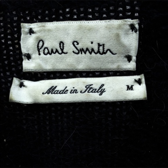 [SOLD] Paul Smith Mohair Boatneck Sweater M - Picture 4 of 5